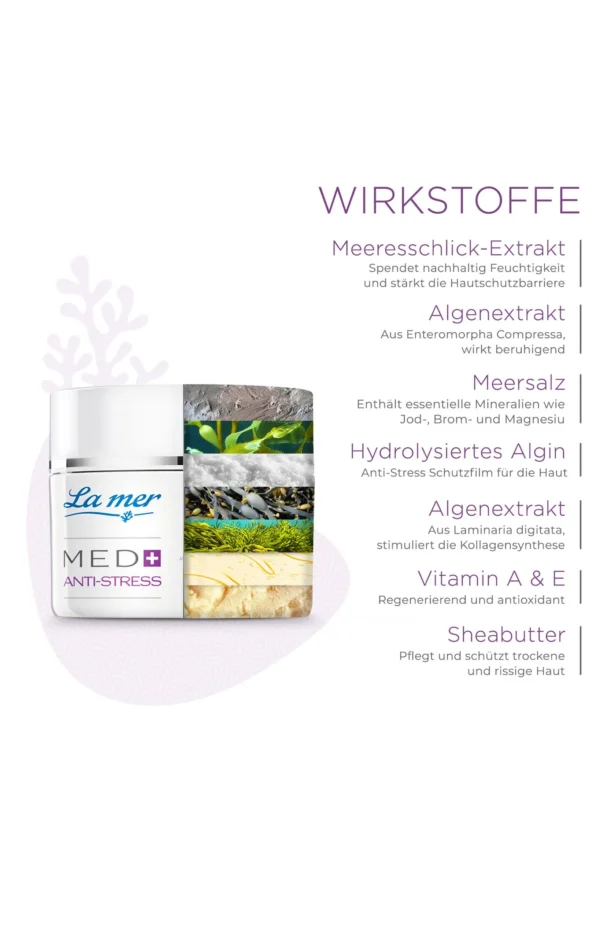 Med+ Anti-Stress Reichhaltige Nachtcreme